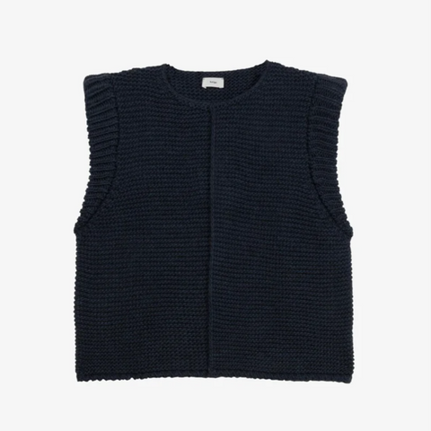 An'ge Legringo Sleeveless Cardigan - Black