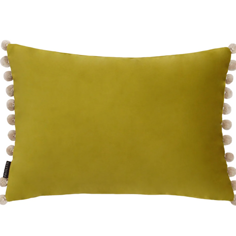 Palampu Fiesta Feather Cushion - Bamboo/Natural