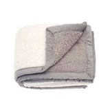 Cosy Sherpa Throw - Porcelain