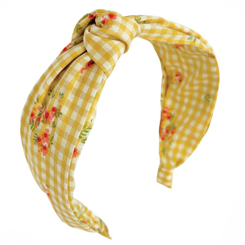 Rockahula Floral Gingham Headband