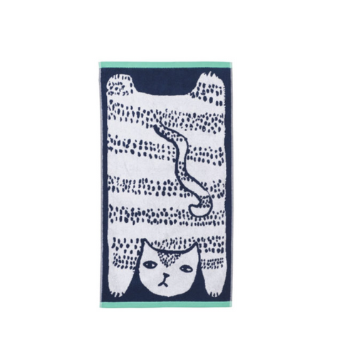 Cat Hand Towel - Donna Wilson