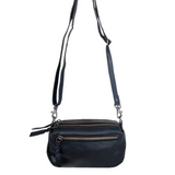 Black Colour - Black Soft Box Leather Bag