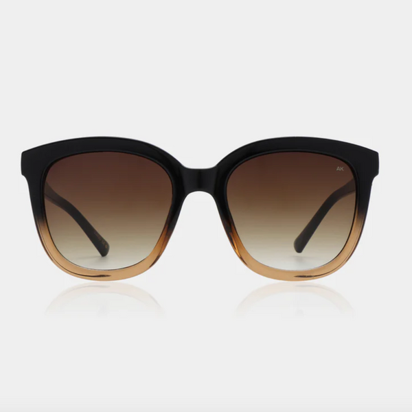 A.Kjaerbede - Billy Black/Brown Transparent Sunglasses