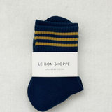 Le Bon Shoppe Girlfriend Socks - Navy