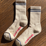 Le Bon Shoppe Boyfriend Socks - Cashew