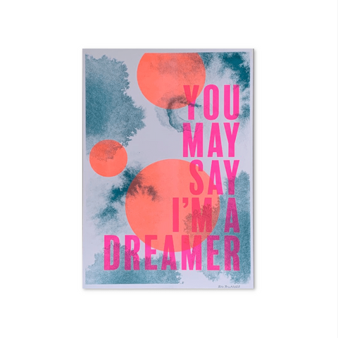 A3 Risograph Dreamer Framed Print