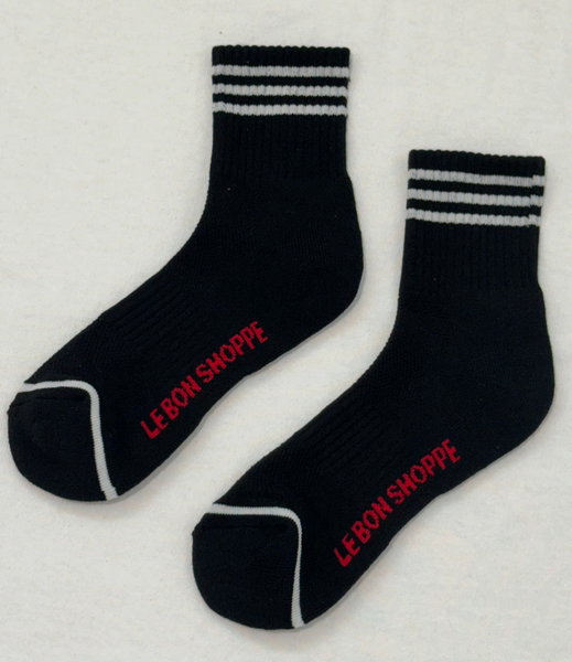 Le Bonne Shoppe Girlfriend Socks - Black