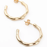 My Doris - Medium Gold Hoop