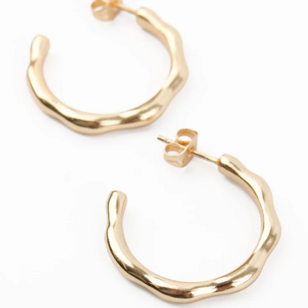 My Doris - Medium Gold Hoop