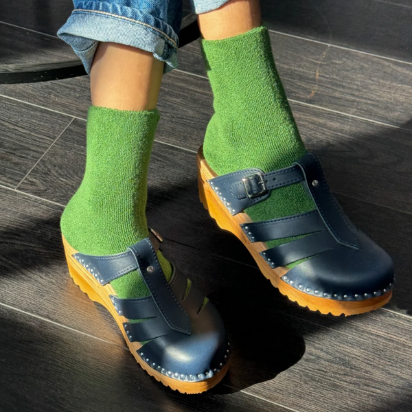 Le Bon Shoppe Cloud Socks - Kale