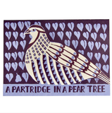 Partridge In A Pear Tree Cards, Pack of 10