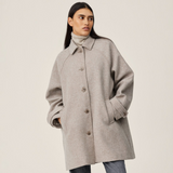 MSCH Boone Josia  Long Jacket - Caribo/Silver