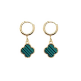 Isles & Stars Clover Drop Earrings - Gold