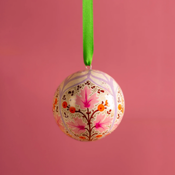 Pink & Lilac Kashmiri Bauble