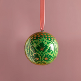 Green & Gold Kashmiri Bauble