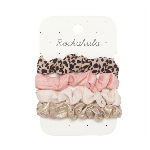 Rockahula Leopard Scrunchie Set