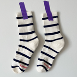 Le Bon Shoppe Boyfriend Socks - Sailor Stripe