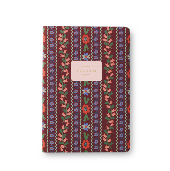 Posy Stitched Notebooks - Set of 3