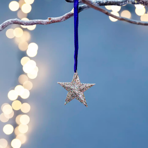 Sparkle Star Decoration Small