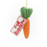 Snack for Rudolph Hanging Felt Decoration