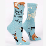 People to meet: Dogs Women's Socks