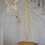 Festive Tree - Gold  with LED Lights