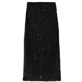 Black Sequin Skirt