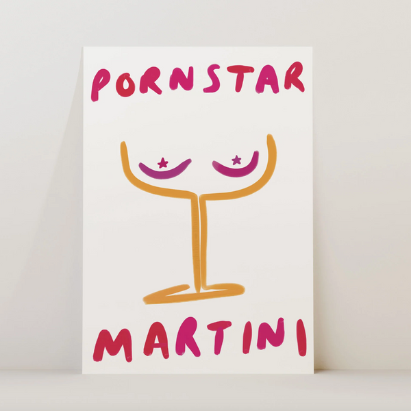 Pornstar Martini Framed Print