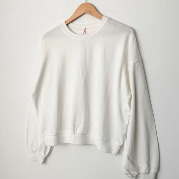 Le Bon Shoppe Cali Sweatshirt - Vintage White