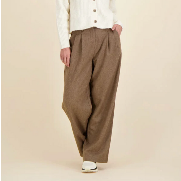 MSCH JennaBella Wide Leg Trousers – Walnut