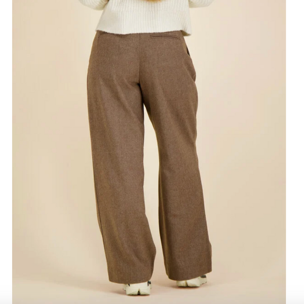 MSCH JennaBella Wide Leg Trousers – Walnut