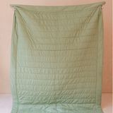 Tbco Quilted Cotton Throw - Celestial Checkerboard