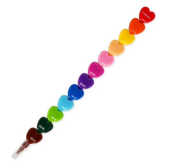 Legami - 12 Stackable Crayons - Dream In Colour