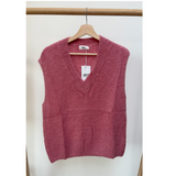 OST London - Erika Kid Mohair Vest - Rosa