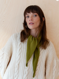 TBCo - Merino Wool Triangle Scarf - Olive