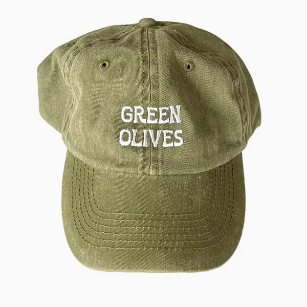 Green Olives Baseball Cap