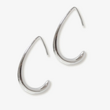 Harpie Twist Earrings Silver