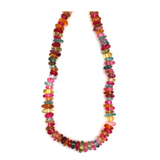 Harpie Bombay Multi-Coloured Pink Stone Necklace