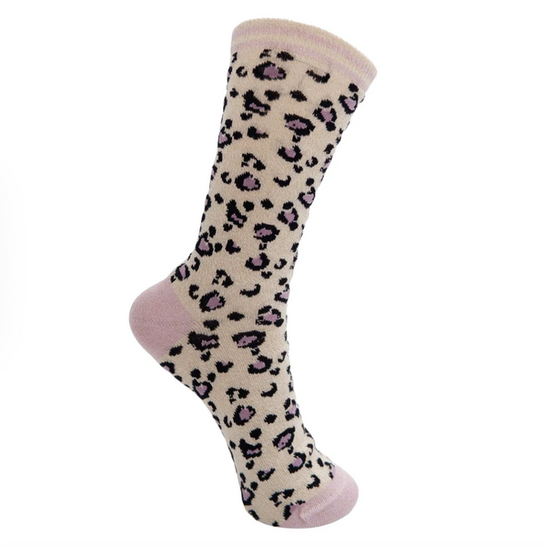 Black Colour Leo Socks