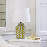 Lamp Fontana Lemon with White Shade