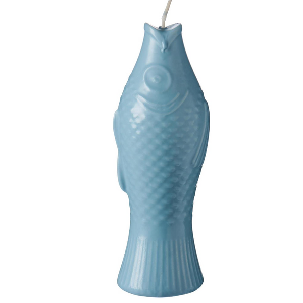 Candle Fish Shape Blue