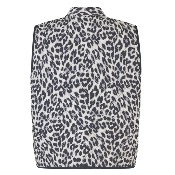 Lolly's Laundry Cairo Quilted Vest - Leopard