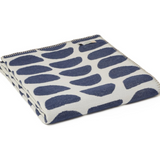 Cotton Throw- Halfmoon Navy