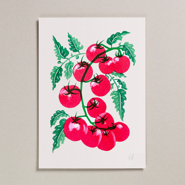 Risograph Print- Tomatoes