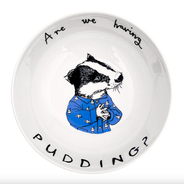 'Are we having Pudding?' China Bowl