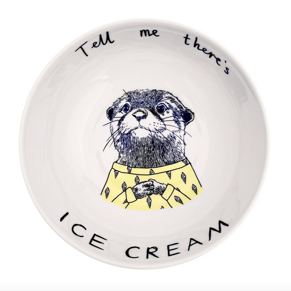 'Tell me there's Ice Cream' China Bowl