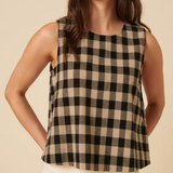 Nobody's Child Stirling Black Check Swing Top