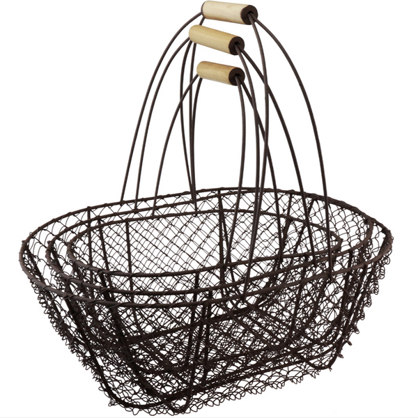 Wire Oval Basket