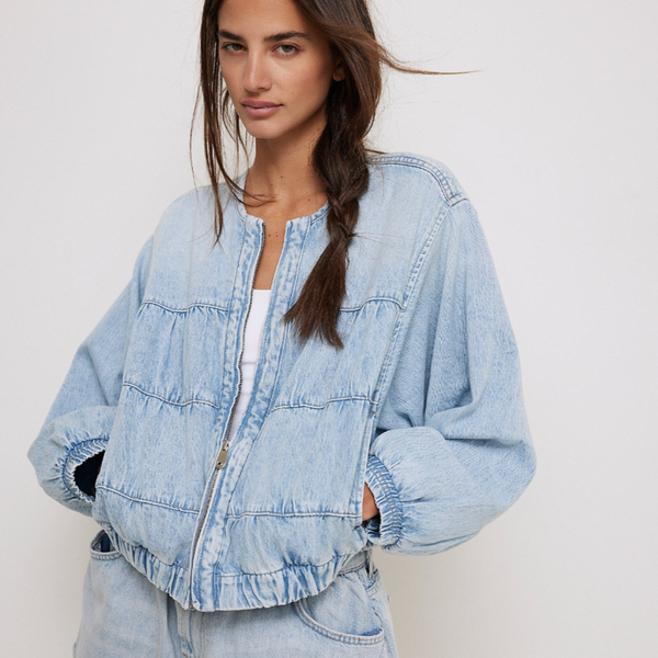 Free People Layla Denim Jacket