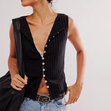 Free People Tilly Vest Black